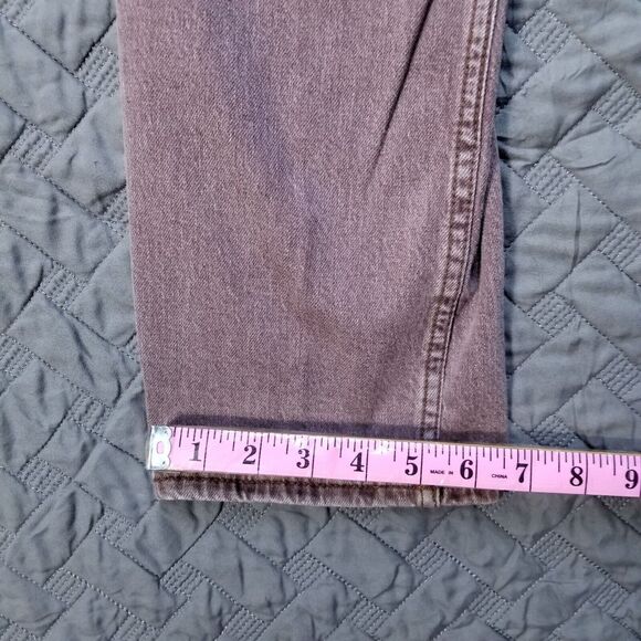 Goodfellow & Co Jeans Mens Size 34x32 Brown Slim Straight Dark Wash Denim - Picture 8 of 12